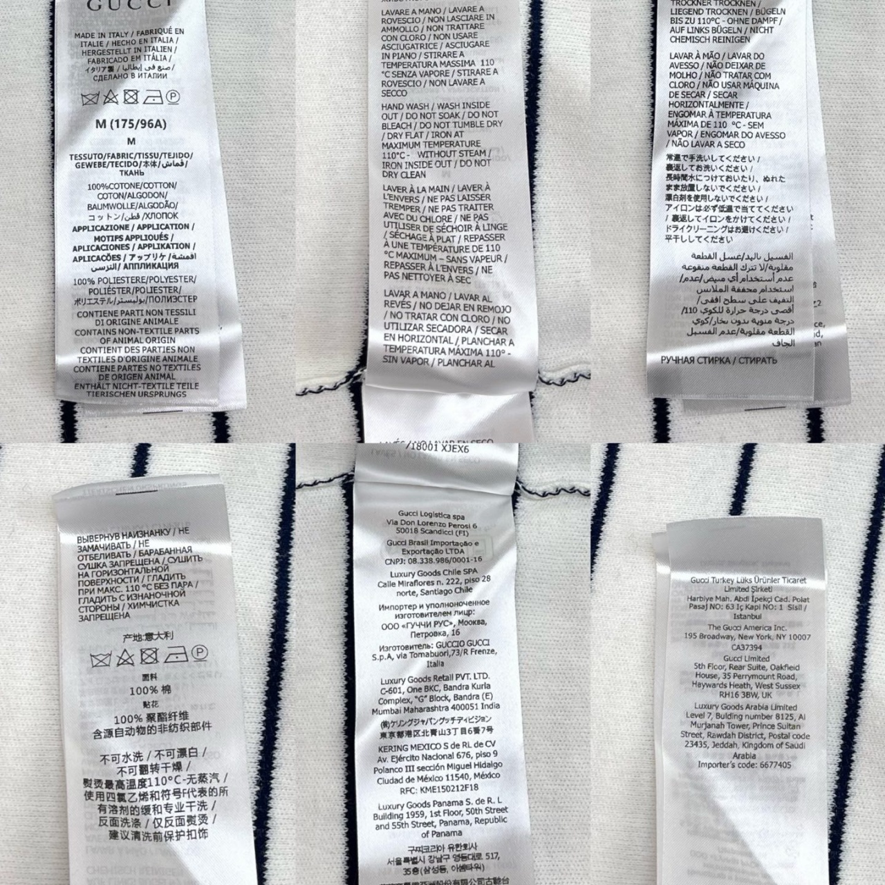 구찌 티셔츠 25SS RA1003 - 이미지 10