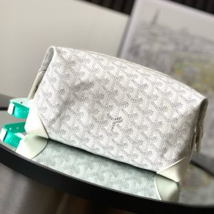 고야드 보잉 25 토일렛백 화이트