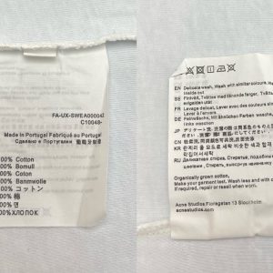 아크네 티셔츠 25SS RA1013 - 이미지 9