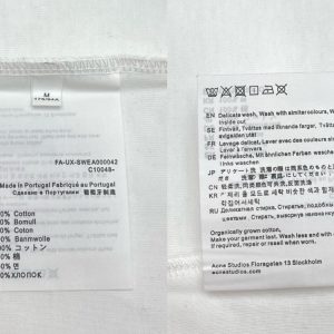 아크네 티셔츠 25SS RA1013-2 - 이미지 9