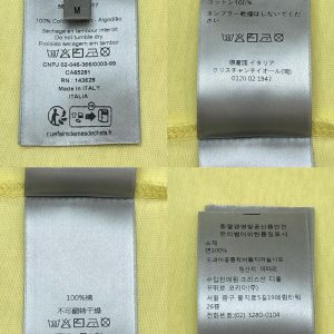 디올 티셔츠 25SS RA1023-2 - 이미지 9