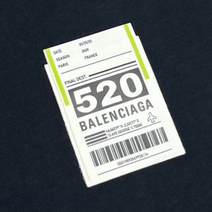발렌시아가 티셔츠 25SS RA1030 - 이미지 7