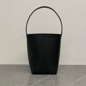 더 로우 파크백 블랙 스몰 미디엄