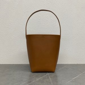 더 로우 파크백 브라운 스몰 미디엄