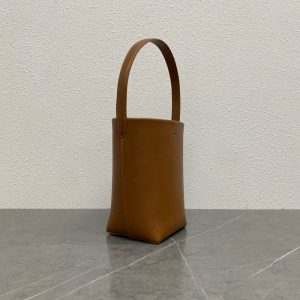 더 로우 파크백 브라운 스몰 미디엄 - 이미지 3