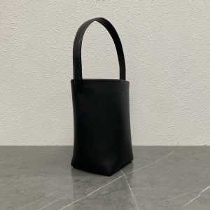 더 로우 파크백 블랙 스몰 미디엄 - 이미지 3