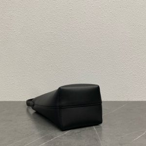 더 로우 파크백 블랙 스몰 미디엄