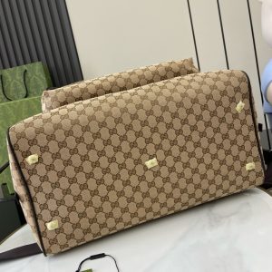 구찌 GG 캔버스 미디엄 보스턴백 802095