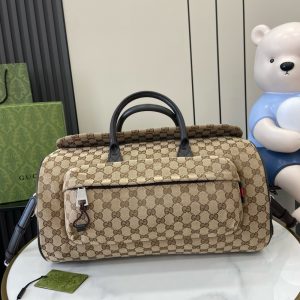 구찌 GG 캔버스 미디엄 보스턴백 800185