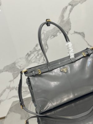 프라다 보니 라지 가죽 핸드백 1BA433-4
