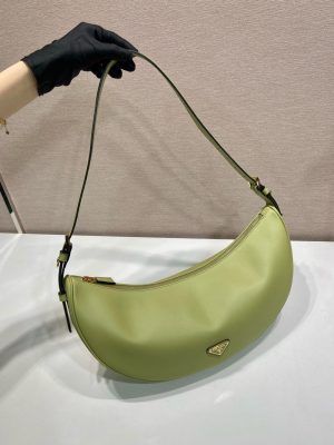 프라다 드뮈룬 라지 가죽 숄더백 1BC255-2 - 이미지 7