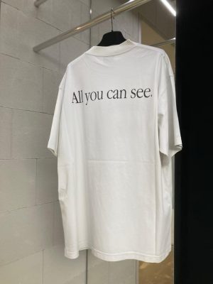 발렌시아가 티셔츠 25SS LK121 - 이미지 5