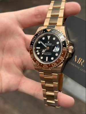 Rolex GMT-Master II Oyster 40 mm Rose gold 126715 - 이미지 3