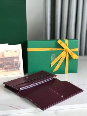 고야* 리슐리우 장지갑 와인 - 이미지 6
