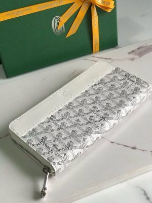 고야드 마티뇽 장지갑 화이트