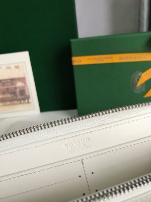 고야* 마티뇽 장지갑 화이트 - 이미지 7