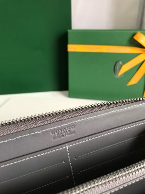 고야* 마티뇽 장지갑 그레이 - 이미지 7