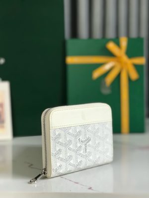 고야* 마티뇽 미니 지갑 화이트 - 이미지 4