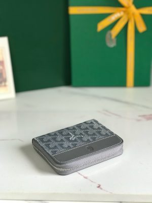 고야* 마티뇽 미니 지갑 그레이 - 이미지 5