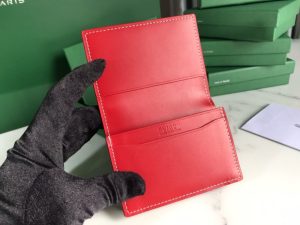 고야드 말제르브 카드 명함 지갑 레드