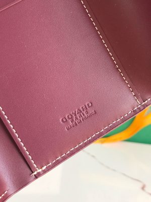 고야* 생 가브리엘 지갑 버건디 - 이미지 9