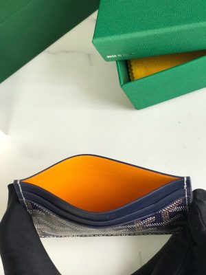 고야드 생쉴피스 카드지갑 네이비