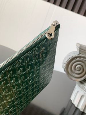 고야* 세나 클러치 MM / MGM 그린 - 이미지 3