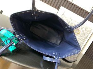 고야* 미니 앙주 토트백 네이비 - 이미지 3