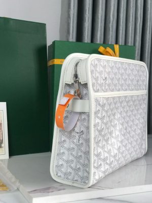 고야드 쥬방스 파우치 클러치 화이트
