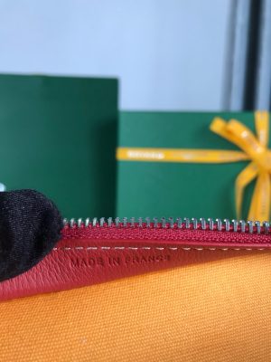 고야* 쥬방스 파우치 클러치 레드 - 이미지 9