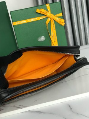 고야* 쥬방스 파우치 클러치 블랙 - 이미지 7