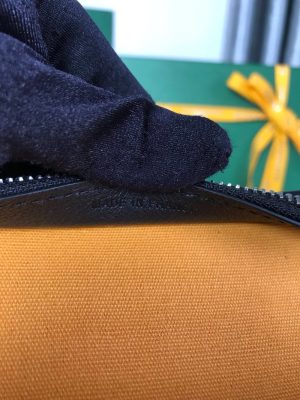고야* 쥬방스 파우치 클러치 블랙 - 이미지 8