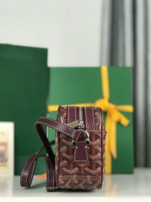 고야드 카페르 크로스백 버건디