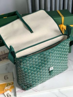고야* 카피티엔 메신저백 그린 - 이미지 8