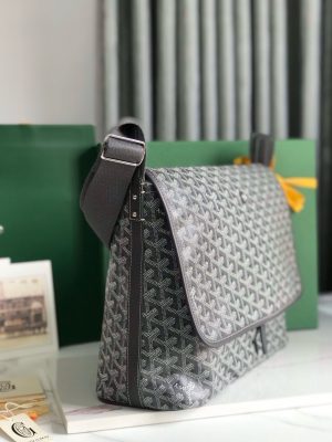 고야* 카피티엔 메신저백 그레이 - 이미지 3
