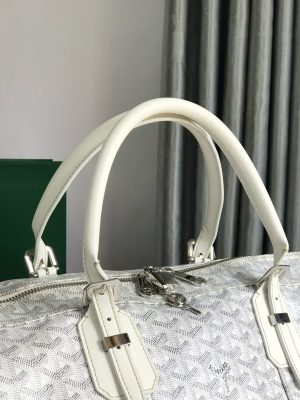 고야드 크로와지에르 50 보스턴백 화이트