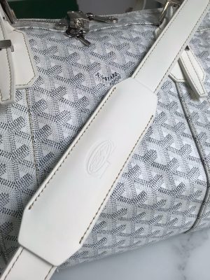 고야* 크로와지에르 50 보스턴백 화이트 - 이미지 4