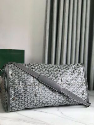고야* 크로와지에르 50 보스턴백 그레이 - 이미지 7