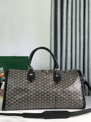 고야드 크로와지에르 50 보스턴백 블랙