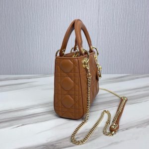 디올 레이디 디올백 미니백 M0505-5 - 이미지 7