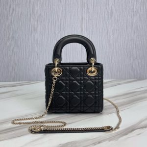 디올 레이디 디올백 미니백 M0505-8 - 이미지 5