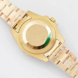 로렉스 서브마리너 블랙 18K 올골드