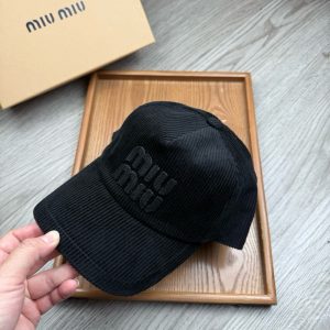 미우미우 야구모자 볼캡 MAO106 - 이미지 4