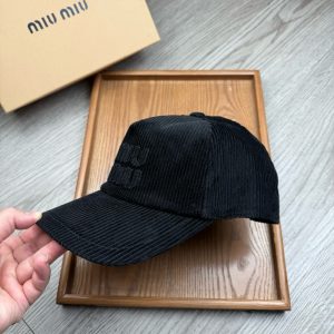 미우미우 야구모자 볼캡 MAO106 - 이미지 3