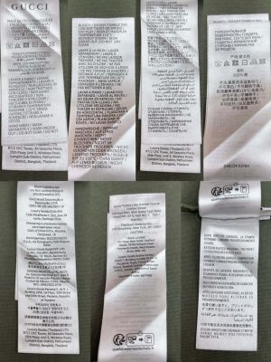 구찌 티셔츠 25SS RA1089 - 이미지 9