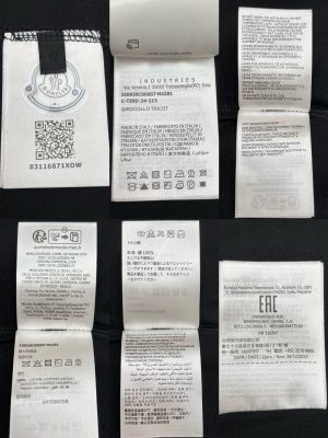 몽클레어 티셔츠 25SS RA1123 - 이미지 9