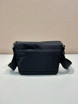 프라다 리나일론 및 사피아노 가죽 숄더백 2VD070