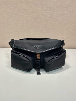 프라다 리나일론 가죽 숄더백 2VH175