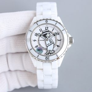 샤넬 J12 시계 화이트 오토메틱 38mm