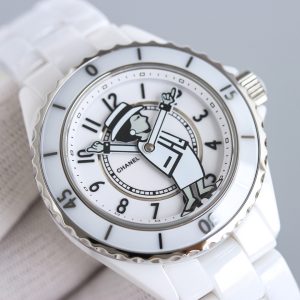 샤넬 J12 시계 화이트 오토메틱 38mm